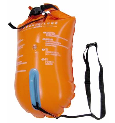 Sac étanche à l'eau Dry Bag orange 30L